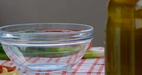 Slow-Mo Close Up Of Egg Being Cracked In A Bowl Stock-Footage 126089563