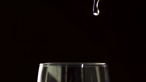 Slow Mo Close Up Every Drop Counts Stock Footage 113203566