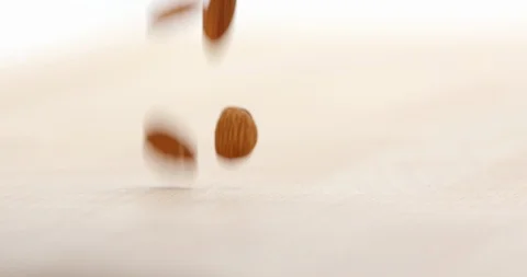 Slow Mo Close Up A Healthy Snack Stock Footage 112864514