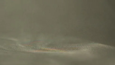 Slow mo close up of mist vortex over water with spinning air currents Stock Footage 128775064