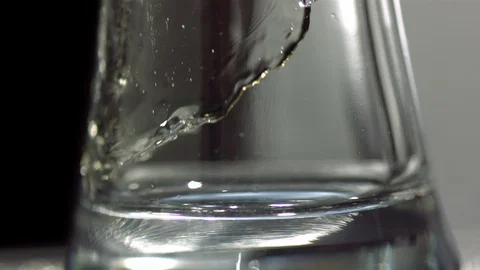 Slow Mo Close Up Stunning Shot Pouring Beer In Glass Stock Footage 113201951