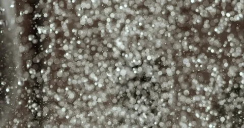 Slow Mo Close Up Water Flowing In Shower Stock Footage 113334624