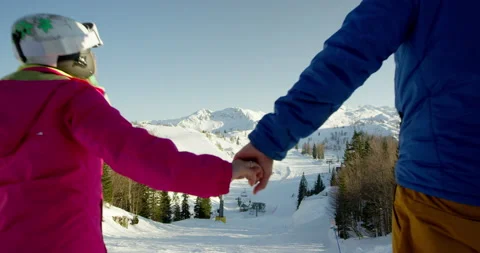 Slow Mo Of Couple Lifting Their Arms In The Air Stock Footage 140117899