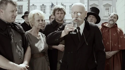 Slow Mo This Drink Has My Seal Of Approval Stock Footage 120019170