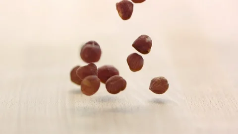 Slow Mo Nuts! Stock Footage 108149550