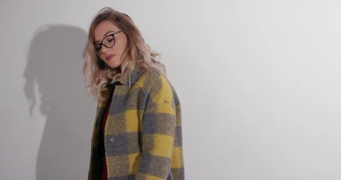 Slow Mo Ombre Hair Is In This Fall Stock Footage 120917869