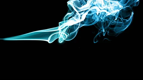 Slow-Mo. Real incense. Stock Footage 49863971