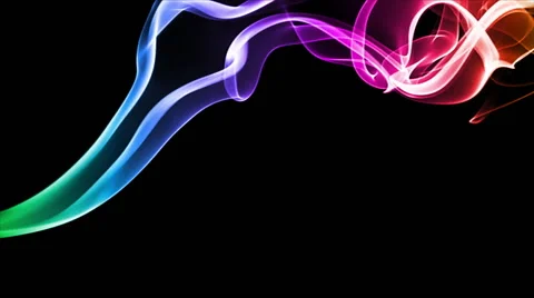 Slow-Mo. Real incense. Stock Footage 49864050