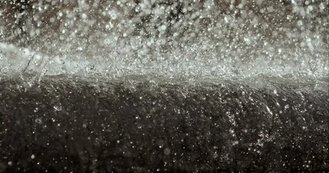 Slow Mo Seeing Water Flow Is Soothing Stock Footage 113334065