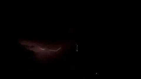 Slow mothin Lightning Stock Footage