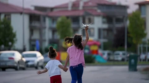 Slow Motion of 2 Future Pilots Vídeos de archivo 241713129