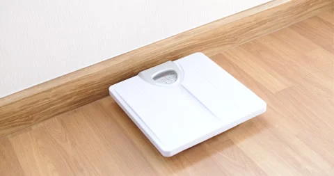 Slow motion 4K Close up foot Man body weight Stock-Footage 143492607