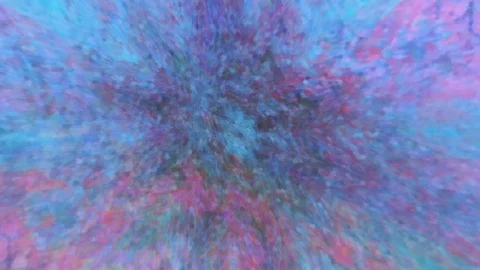 Slow Motion Abstract Animation Color Wavy pattern (1049) Stock-Footage 129369700