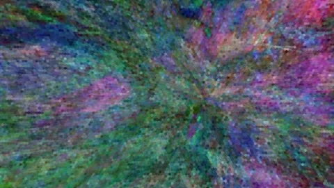 Slow Motion Abstract Animation Color Wavy pattern (2542) Stock Footage 130227252