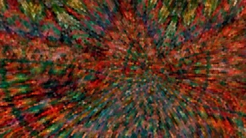 Slow Motion Abstract Animation Color Wavy pattern (2577) Stock Footage 130296196
