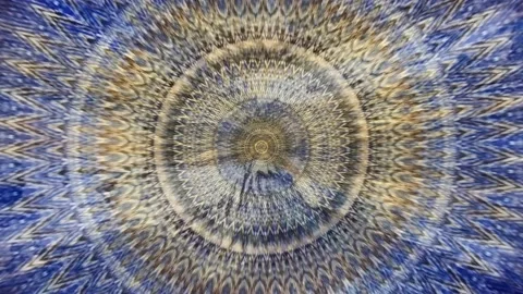 Slow Motion Abstract Animation Color Wavy pattern (22750 Video stock 130439111