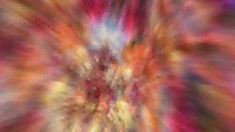Slow Motion Abstract Animation Color Wavy pattern (1447) Stock Footage 130632013