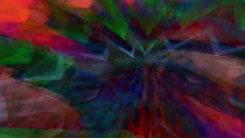 Slow Motion Abstract Animation Color Wavy pattern (2815) Video stock 130876741