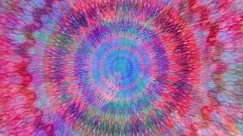 Slow Motion Abstract Animation Color Wavy pattern (2530) Stock Footage 131582990