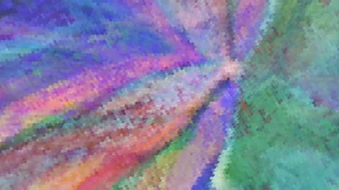 Slow Motion Abstract Animation Color Wavy pattern (2374) Stock-Footage 131653729
