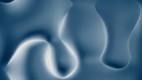 Slow motion abstract animation of embossed surface with metallic effect Stock Footage 247765133