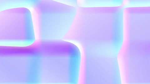 Slow motion abstract animation of embossed holographic surface Stock Footage 280226830