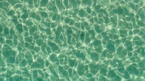 Slow Motion Abstract Blue Waves Of The Sea Top View Stock Footage 121250348