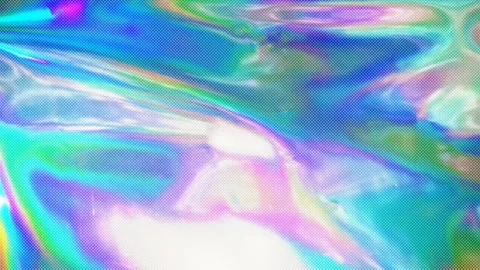Slow motion abstract blurry background, iridescent holographic movie 스톡 동영상 115635881