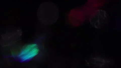 Slow motion of abstract crystal bokeh with beautiful special light Stock Footage 317538271