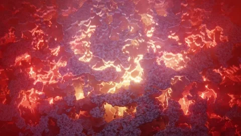 Slow motion abstract fire and smoke explosion in dark background 4k footage 스톡 동영상 303135563