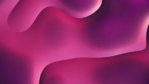 Slow motion abstract live animation in toxic pink colours, animated wallpaper Stock Footage 238854356