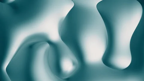 Slow motion abstract live animation of embossed surface in gray colours Stock Footage 242799608