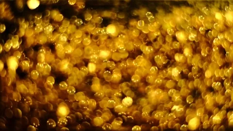 Slow motion of abstract sparkle on black background Stock Footage 239506513
