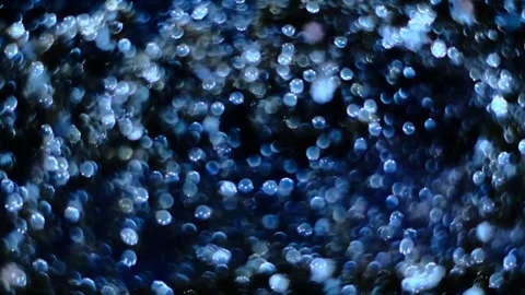 Slow motion of abstract sparkle on black background Stock Footage 239506538