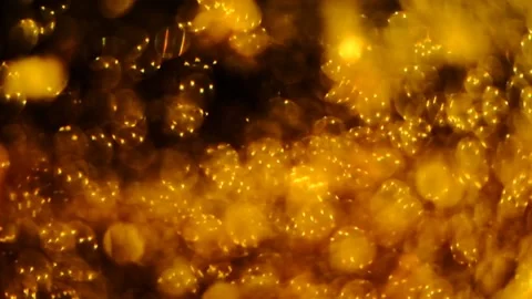 Slow motion of abstract sparkle on black background Stock Footage 239506593