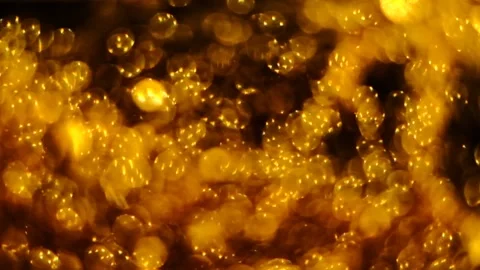 Slow motion of abstract sparkle on black background Stock Footage 239506597