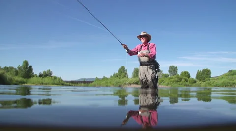 Fly Fishing Stock Video Footage, Royalty Free Fly Fishing Videos