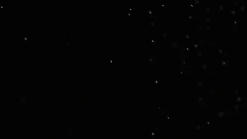 Slow motion air particle practical effect on black Stock Footage 107995475