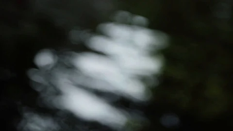 Slow motion and blur: moving lake/river water Video stock 128091829