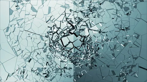 Broken Glass Stock Video Footage