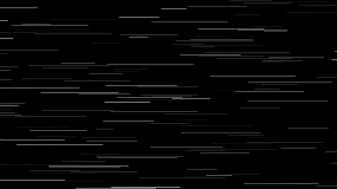 Slow motion animation of glitching of bold horizontal lines movement on dar.. Stock Footage 326482426