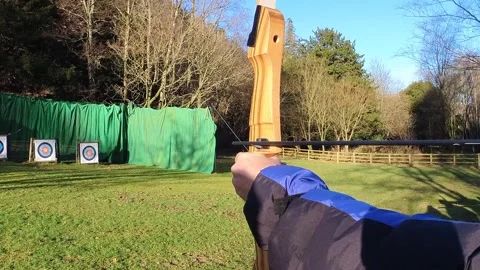 Slow motion arrow Stock Footage 169110898