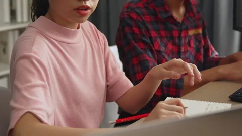 Slow motion back end software developer engineer writing code. Burgeoning Stock Footage 271222090