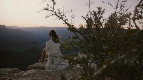 Slow motion back view happy young woman ... | Stock Video | Pond5