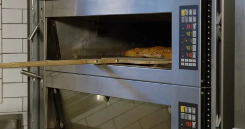 Slow Motion Baguette Stock Footage 89868135