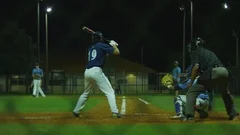 baseball getting hit in slow motion