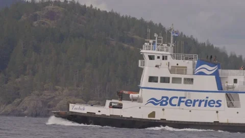Slow motion BC Ferry Stock Footage 171949562