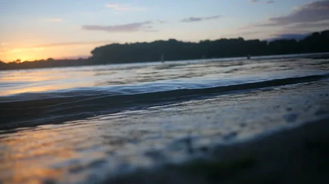Slow Motion Beach 1 Stock Footage