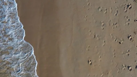 Slow motion beach and surf Stock Footage 123396531
