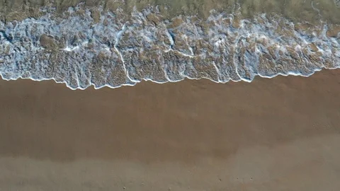 Slow motion beach and surf Stock Footage 123445111